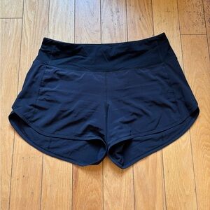 LULULEMON SPEED SHORTS 2.5” SIZE 6